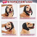 Dog Head Wrap For Anxiety - Customizable & Waterproof