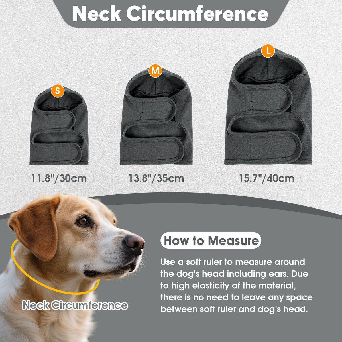 Calming Hoodie Wrap with Dog Ear Covers