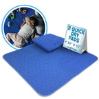 Washable & Absorbent Quick Dry Pads - Blue