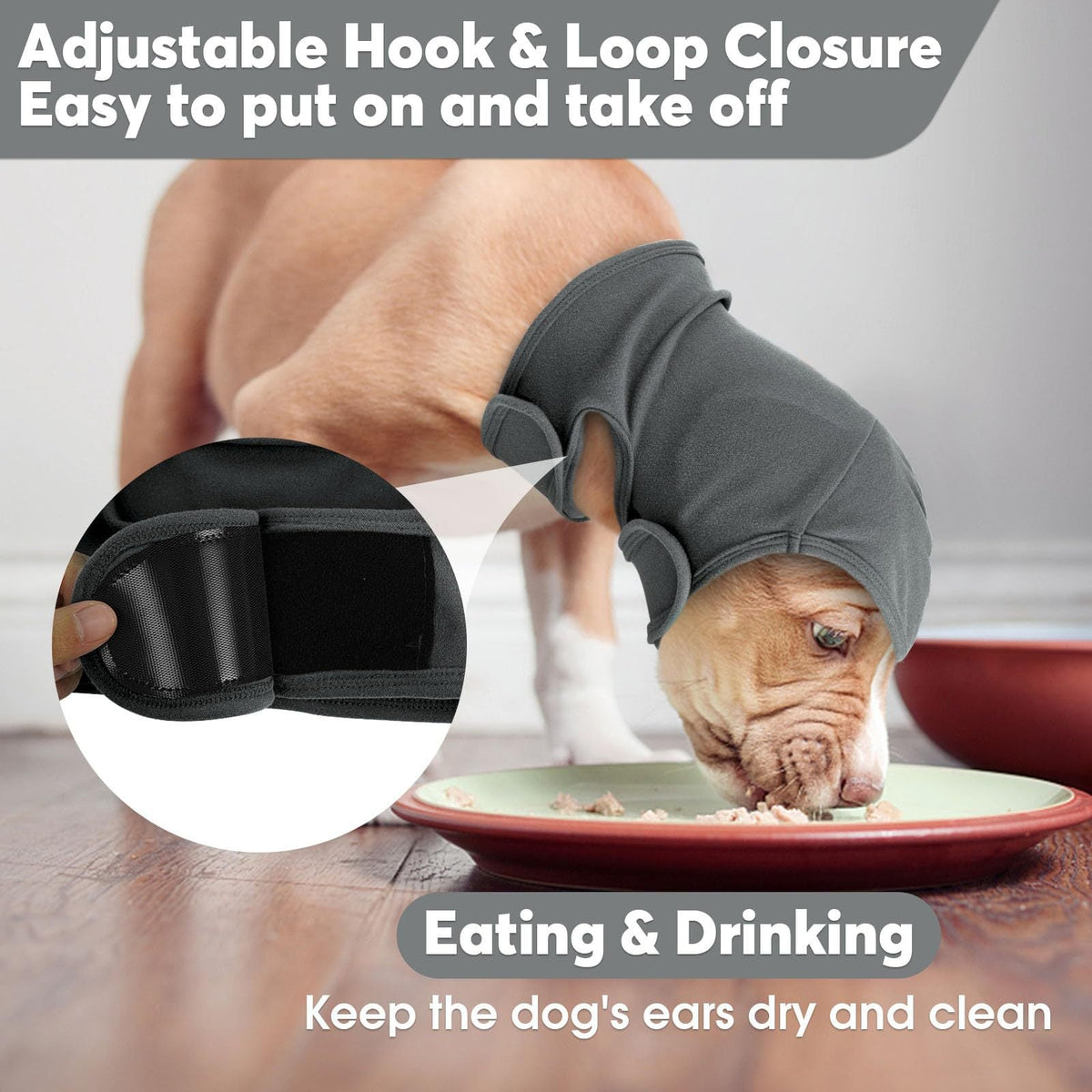 Calming Hoodie Wrap with Dog Ear Covers