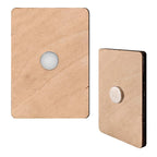 Christmas Cats Decorative Eco Wood Magnets Set of 6 by G. Debrekht - Pets Dog and Cat Decor - 8090016G-S6