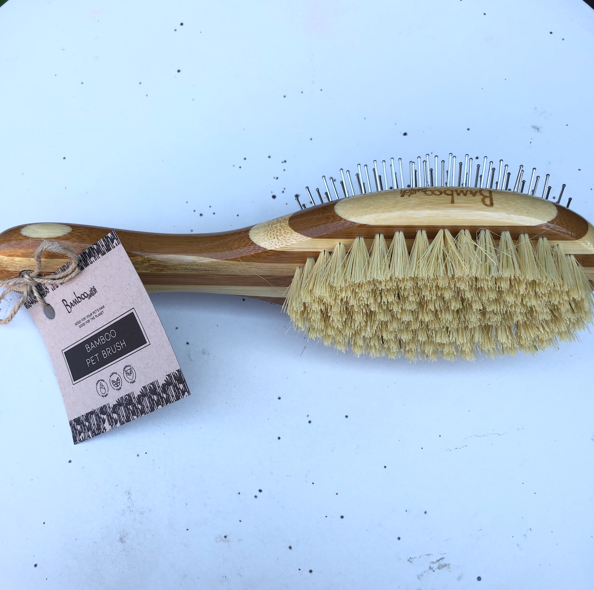 Bamboo Dog & Pet Grooming Brush