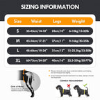 Adjustable Dog Lift Harness, Dog Sling For Large Dogs Lift Support And Rehab Harness For Weak Rear Legs, Soft Hind Leg Support Helps Senior, Injured, Disabled And After ACL Surgery Dogs