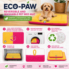 Pet Life ® 'Eco-Paw' Reversible Eco-Friendly Pet Bed Mat